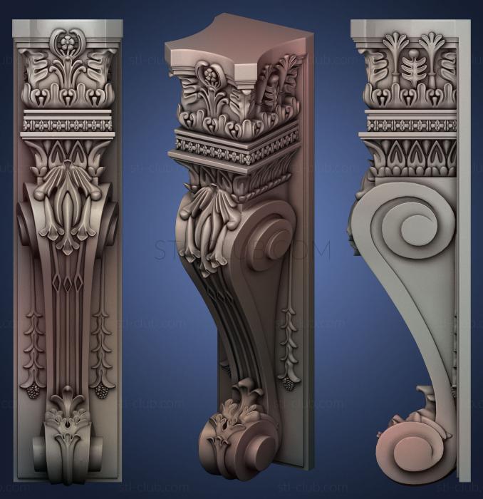 Scroll Corbel 44